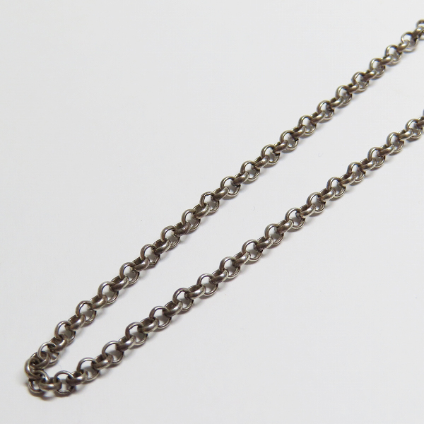 実際に弊社で買取させて頂いた(1)CHROME HEARTS/クロムハーツ ロールチェーン/ネックチェーン ネックレス/24inchの画像 1枚目