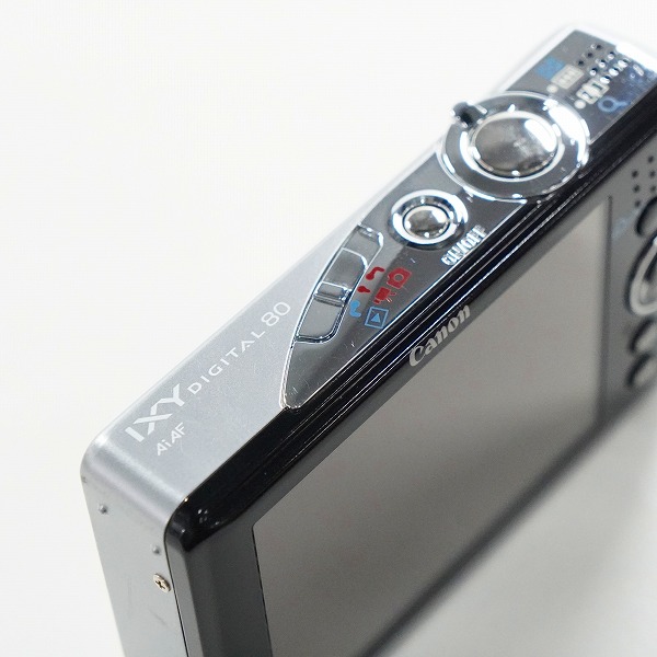 実際に弊社で買取させて頂いたCanon/キャノン PC1147 IXY DIGITAL 80 コンパクトデジタルカメラ 動作未確認の画像 4枚目