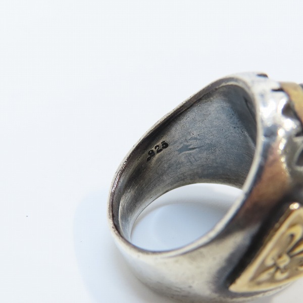 実際に弊社で買取させて頂いたHTC/エイチティーシー メキシカンリング オーバルマリア 18号の画像 7枚目