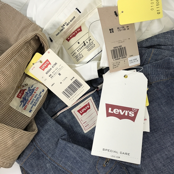 実際に弊社で買取させて頂いた【おまとめ/未使用】LEVI'S/リーバイス ボタンシャツの画像 2枚目