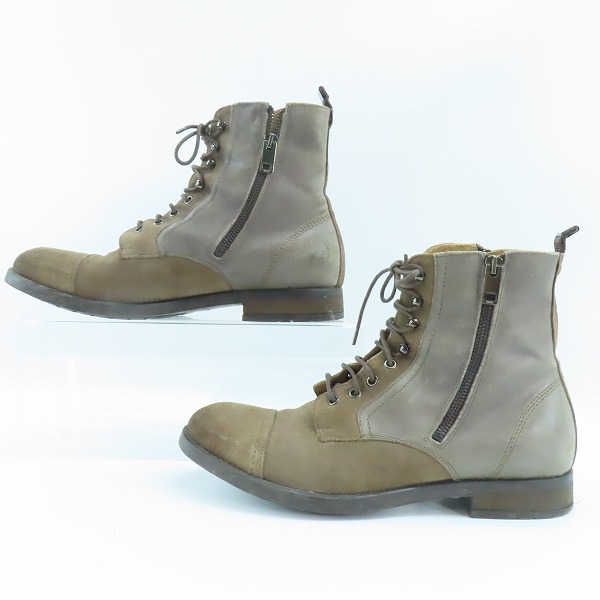 実際に弊社で買取させて頂いたDIESEL/ディーゼル スエードブーツ/41の画像 3枚目