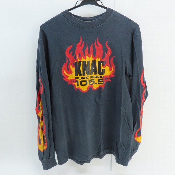 実際に弊社で買取させて頂いたKNAC PURE ROCK 105.5 ヴィンテージ シャツ/ロンT M