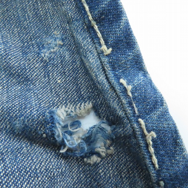 実際に弊社で買取させて頂いたCarhartt/カーハート 40〜50s/40～50年代 2色刺繍タグ ヴィンテージ デニム オールインワン/つなぎ/50の画像 9枚目