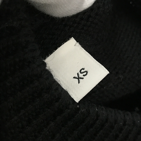 実際に弊社で買取させて頂いた【JPタグ】GIVENCHY/ジバンシィ バンドヘビーセーターフロントロゴニット BM900G400M/XSの画像 3枚目