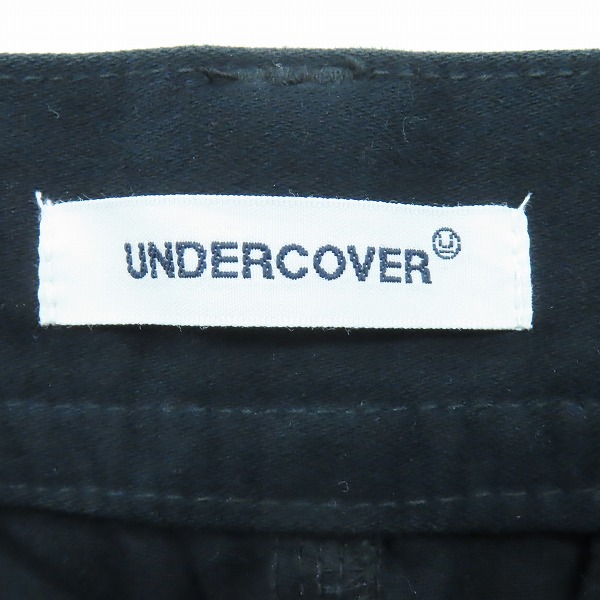 実際に弊社で買取させて頂いたUNDERCOVER/アンダーカバー ダメージ加工 コットンツイル切り替え パンツ UP2D4501/3の画像 2枚目