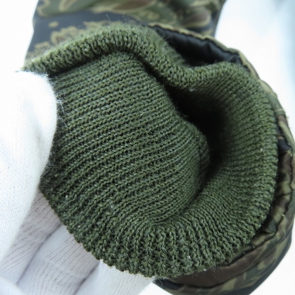 実際に弊社で買取させて頂いたHYSTERIC GLAMOUR/ヒステリックグラマー タイガーカモフラ 柄 ワッペン付 中綿 モッズコート 0193AC01/Fの画像 7枚目