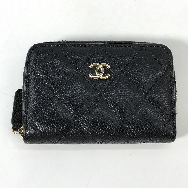 実際に弊社で買取させて頂いたCHANEL/シャネル マトラッセ キャビアスキン コインケース