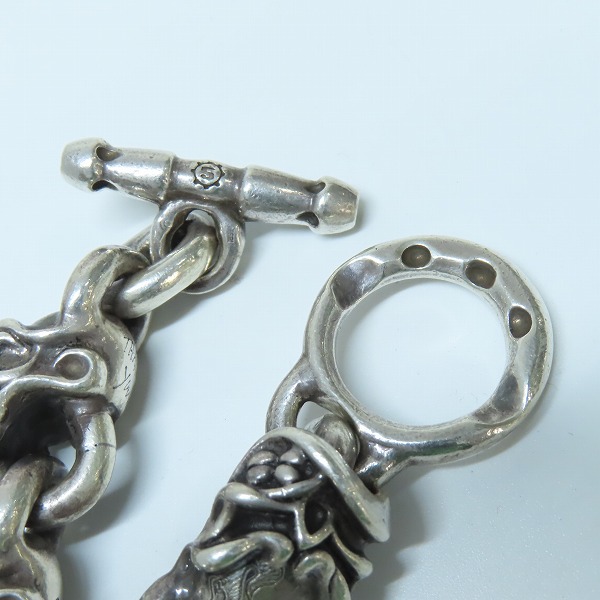 実際に弊社で買取させて頂いたSTARLINGEAR/スターリンギア クラッシャー フルスカルブレスレットの画像 3枚目