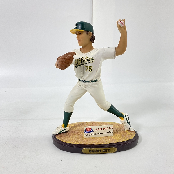 実際に弊社で買取させて頂いたOakland Athletics BRAND/オークランド・アスレチックス ブランド BD&A BARRY ZITO リミテッドエディション フィギュアの画像 1枚目