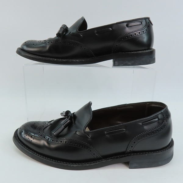 実際に弊社で買取させて頂いたREGAL worth collection /リーガル ワースコレクション タッセル ローファー ブラック V088/25の画像 3枚目