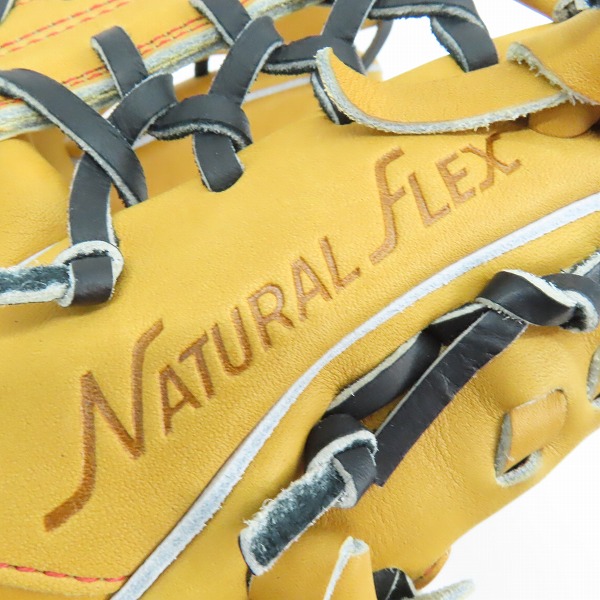 実際に弊社で買取させて頂いたHI-GOLD/ハイゴールド スペシャルオーダー 硬式 内野手 右投げ用 グローブ SKG-408SPの画像 8枚目