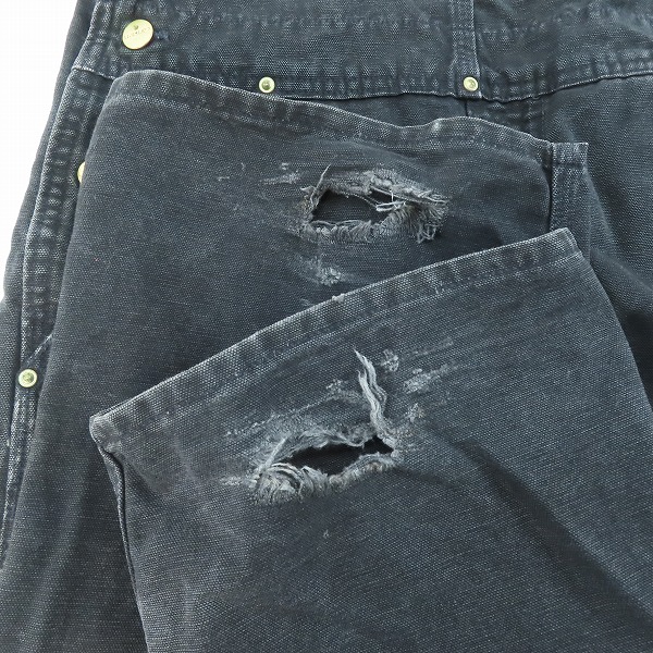 実際に弊社で買取させて頂いたCarhartt/カーハート BIB OVERALL/オーバーオール ダック生地 /32×34の画像 7枚目