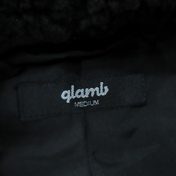実際に弊社で買取させて頂いたglamb/グラム High Neck Mods Coat / ハイネックモッズコート GB0324/JKT11/Mの画像 3枚目