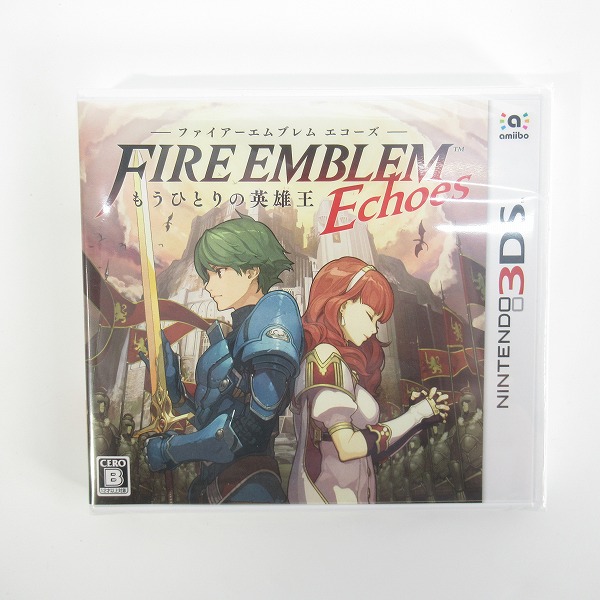 実際に弊社で買取させて頂いた【未開封】ニンテンドー3DSソフト ファイアーエムブレム Echoes もうひとりの英雄王 LIMITED EDITION Amazon限定特典付きの画像 2枚目