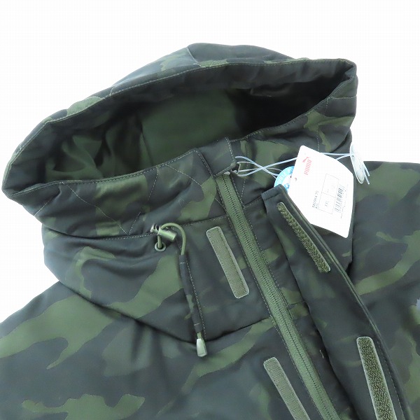 実際に弊社で買取させて頂いた【未使用】puma/プーマ カモフラ ダウンジャケット 580964-70 /XXLの画像 2枚目