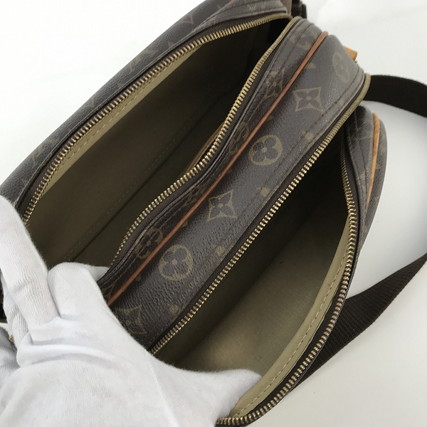 実際に弊社で買取させて頂いたLOUIS VUITTON/ルイヴィトン モノグラム リポーターPM ショルダーバッグ M45254の画像 4枚目