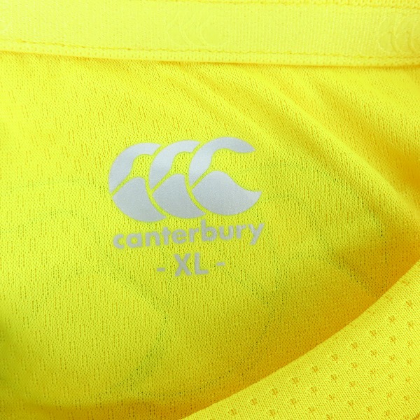 実際に弊社で買取させて頂いた【未使用】canterbury/カンタベリー TRAINING TEE/トレーニングTシャツ RG32154/XLの画像 2枚目