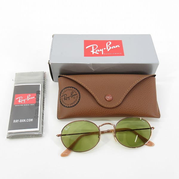 実際に弊社で買取させて頂いたRay-Ban/レイバン オーバル サングラス アイウェア RB3547-Nの画像 9枚目