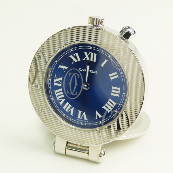 実際に弊社で買取させて頂いたCartier/カルティエ QZ  ハッピースデー トラベルクロック 時計 W0100073【動作未確認】
