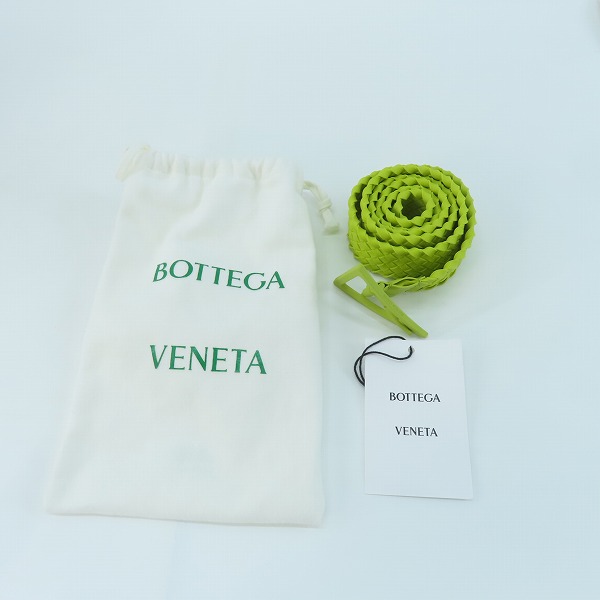 実際に弊社で買取させて頂いたBOTTEGA VENETA/ボッテガヴェネタ イントレチャート ラバーベルト 691232 v1s20の画像 7枚目