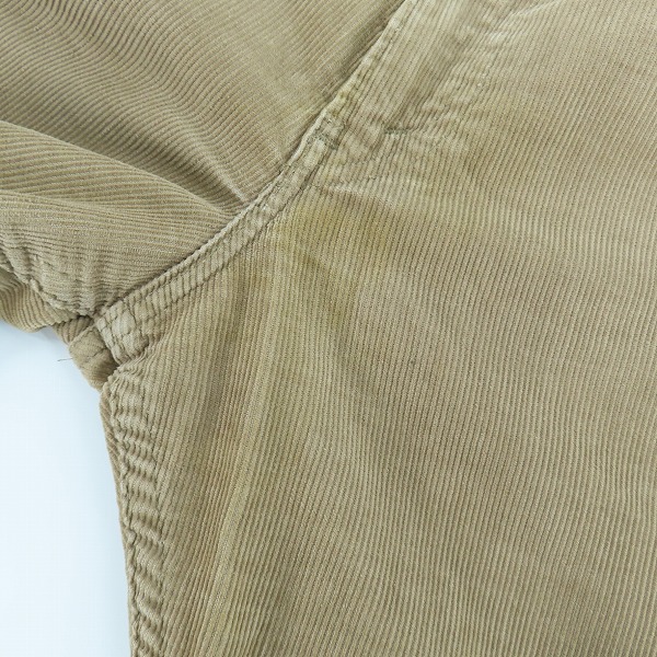実際に弊社で買取させて頂いたLevis/リーバイス 80s ヴィンテージ 519 刻印536 白タブ コーデュロイパンツ ブラウン/W34L31の画像 7枚目