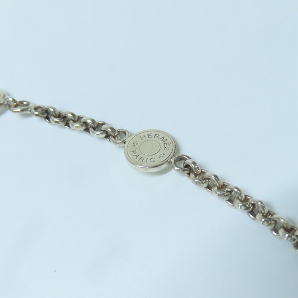 実際に弊社で買取させて頂いたHERMES/エルメス セリエ ロールチェーンチェーンネックレス SILVER925/シルバー925の画像 3枚目