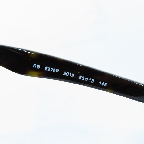 実際に弊社で買取させて頂いたRay-Ban/レイバン 度入りメガネ/メガネフレーム/アイウェア RB5279F-2012の画像 4枚目