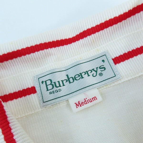 実際に弊社で買取させて頂いたBurberry's/バーバリーズ REGD GOLF/ゴルフ ポロシャツ/Mの画像 2枚目