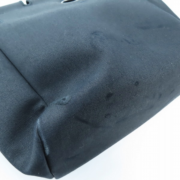 実際に弊社で買取させて頂いたHERMES/エルメス HERBAG/エールバッグアド 2WAY ハンドバッグ リュック/バックパック ブラックの画像 9枚目