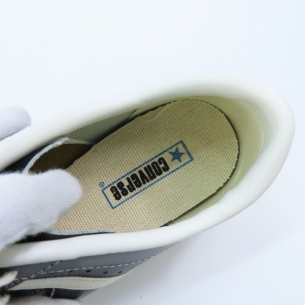 実際に弊社で買取させて頂いたCONVERSE/コンバース JACK STAR RETRO /ジャックスター レトロ ブラック/ホワイト/8の画像 4枚目