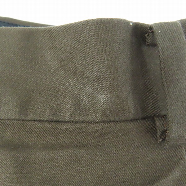 実際に弊社で買取させて頂いたWACKO MARIA/ワコマリア スラックスパンツ ダークブラウン Lの画像 5枚目