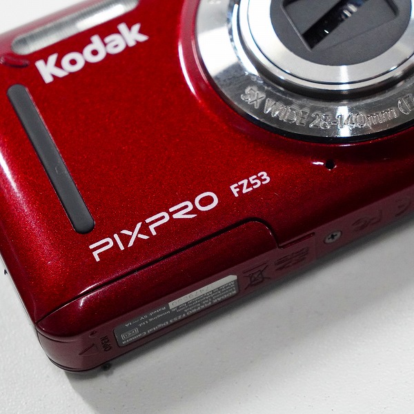 実際に弊社で買取させて頂いたKodak/コダック PIXPRO FZ53 コンパクトデジタルカメラ 動作未確認の画像 2枚目
