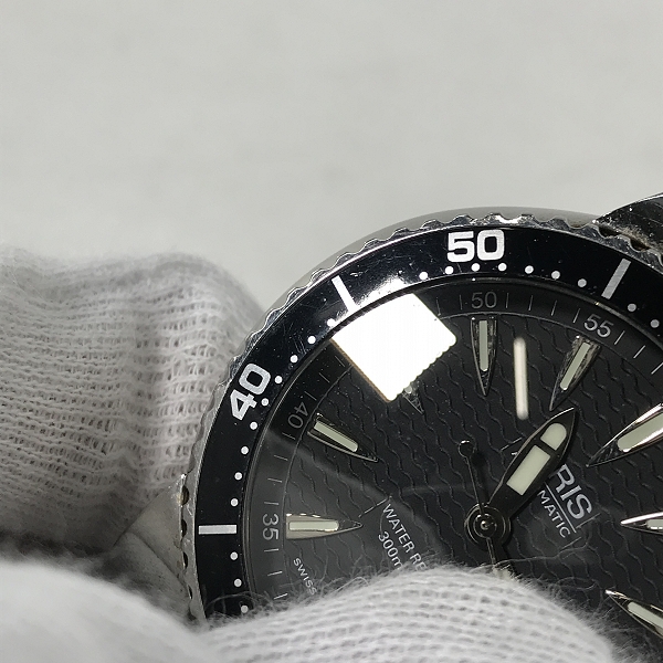 実際に弊社で買取させて頂いたORIS/オリス  Divers/ダイバーズ デイト 自動巻き 7533Pの画像 6枚目