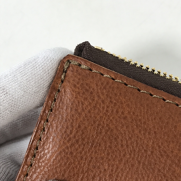 実際に弊社で買取させて頂いたHERZ/ヘルツ organ/オルガン ラージファスナーウォレット 長財布の画像 5枚目