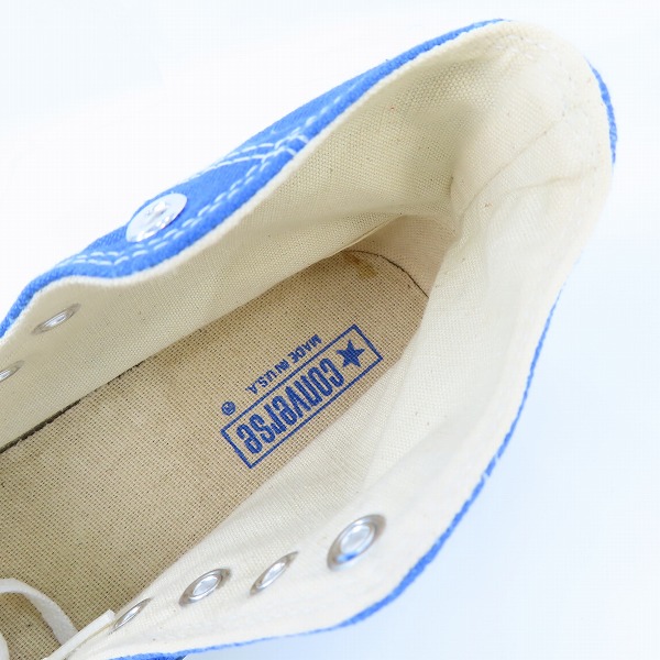 実際に弊社で買取させて頂いたCONVERSE/コンバース ALLSTAR HI/オールスター USA製/9の画像 4枚目