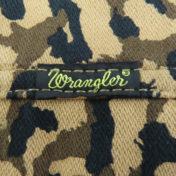 実際に弊社で買取させて頂いたWrangler × WACKO MARIA/ラングラー ×ワコマリア  デニムジャケット レオパード /WS9260/XLの画像 5枚目