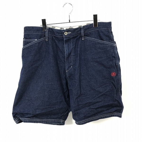 実際に弊社で買取させて頂いたSTUSSY×DICKIES/ステューシー × デッキーズ デニムショートパンツ/ハーフパンツ DI-ST-14SS02M/36