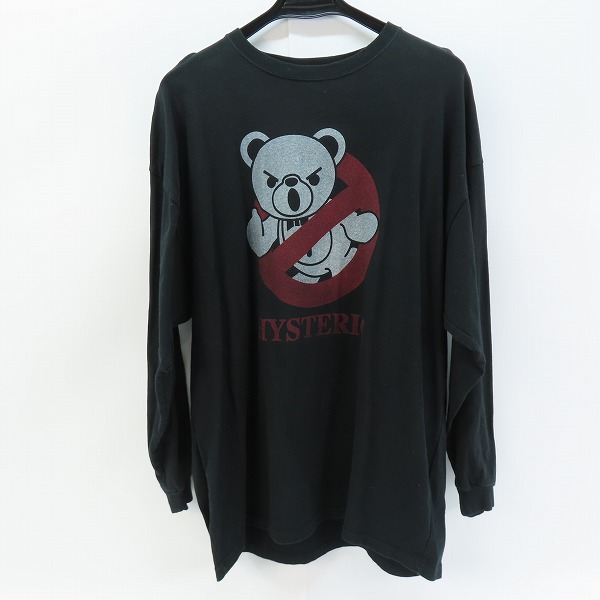 実際に弊社で買取させて頂いたHYSTERIC GLAMOUR/ヒステリックグラマー BEAR BUSTERS プリント ビッグTシャツ 01181CL01 F