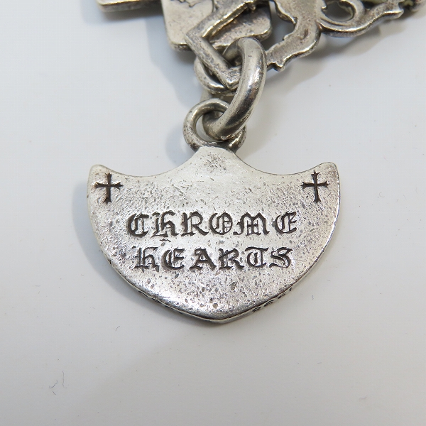 実際に弊社で買取させて頂いたCHROME HEARTS/クロムハーツ 3トリンケッツ/スリートリンケッツ ペンダントトップの画像 5枚目