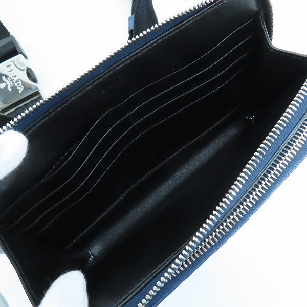 実際に弊社で買取させて頂いたPRADA/プラダ サフィアーノレザー ベルトバック/ボディバッグ 2VH156 の画像 3枚目