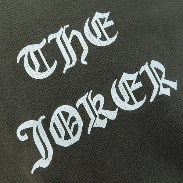 実際に弊社で買取させて頂いたNUMBER(N)INE/ナンバーナイン 04AW GIVE期 the joker ダメージ加工 プリント 半袖Tシャツ 5の画像 5枚目