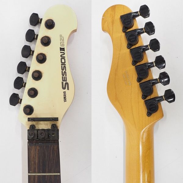 実際に弊社で買取させて頂いた★【弦無し】YAMAHA/ヤマハ SESSION Ⅱ 612P ストラトType SSH コイルタップ搭載 エレキギター 日本製 ソフトケース付の画像 2枚目