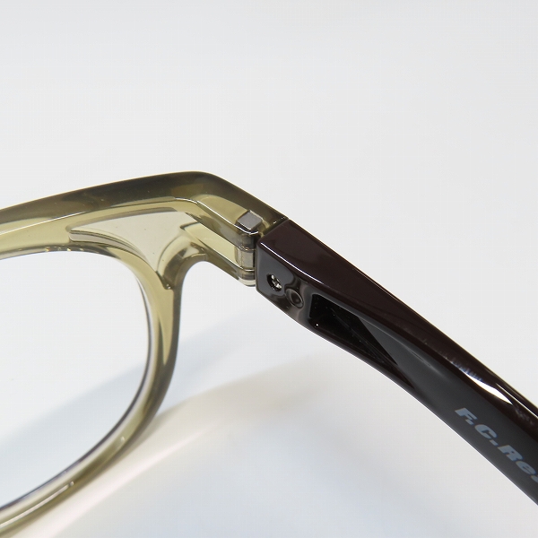 実際に弊社で買取させて頂いたF.C.Real Bristol×金子眼鏡/エフシーレアルブリストル×カネコガンキョウ BOSTON SUNGLASSES 度入り眼鏡/アイウェア FCRB-18の画像 6枚目