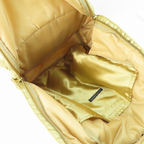 実際に弊社で買取させて頂いたPORTER×B印 YOSHIDA/ポーター ユナイテッドアローズ 別注 DAYPACK/デイパック リュック BULLION GOLD/ブリオンゴールドの画像 3枚目