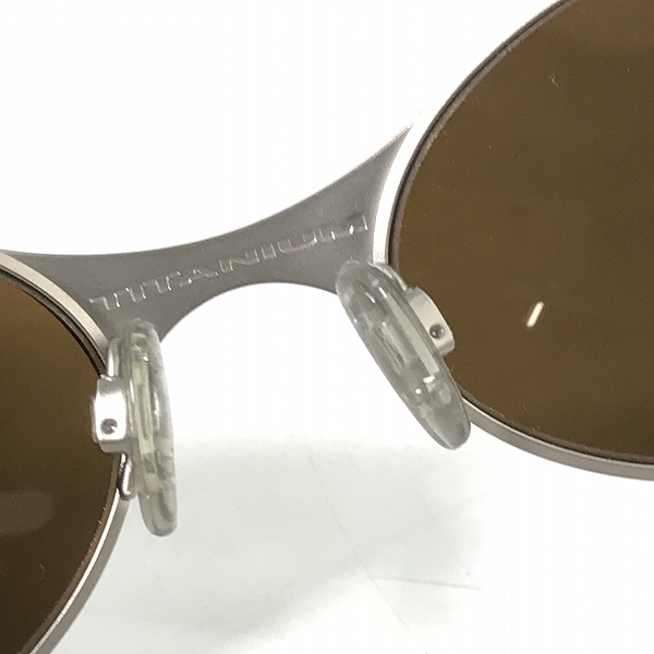 実際に弊社で買取させて頂いたOAKLEY/オークリー E-WIRE/イーワイヤー TITANIUM刻印 サングラス/アイウェアの画像 3枚目