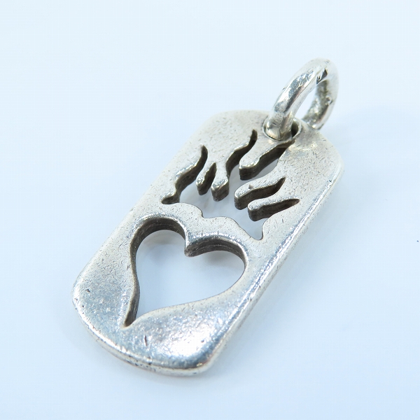 実際に弊社で買取させて頂いたBILL WALL LEATHER/BWL/ビルウォールレザー ハートドッグタグ