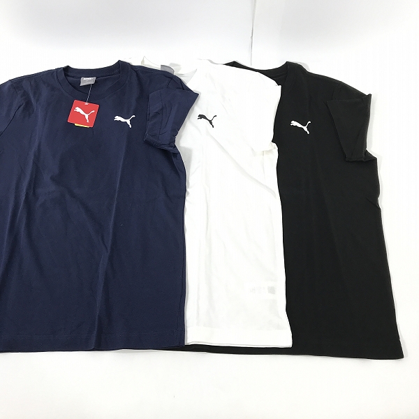 実際に弊社で買取させて頂いた【おまとめ/未使用】PUMA/プーマ  ロゴプリント カットソー/Tシャツの画像 1枚目