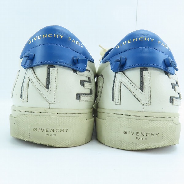 実際に弊社で買取させて頂いたGIVENCHY/ジバンシィ ロゴパッチ ローカットスニーカー DN0148/43の画像 1枚目