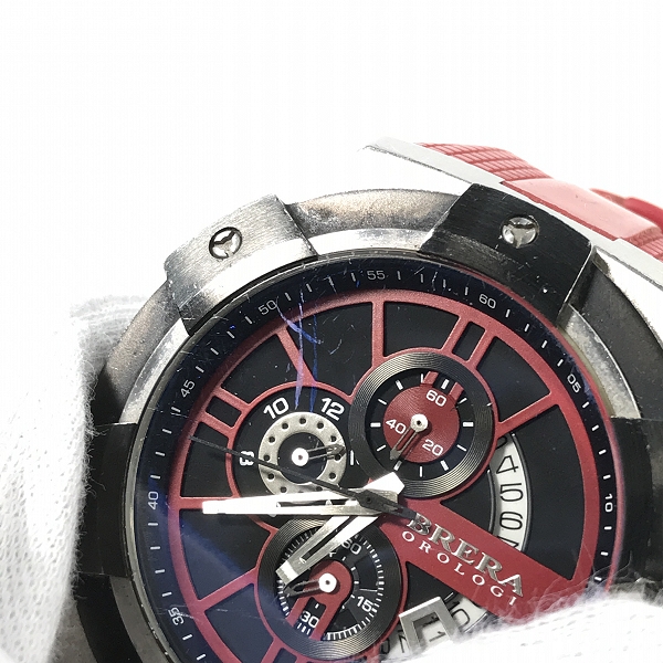 実際に弊社で買取させて頂いた【難有り】BRERA OROLOGI/ブレラオロロジ クォーツ 腕時計 AE01の画像 8枚目