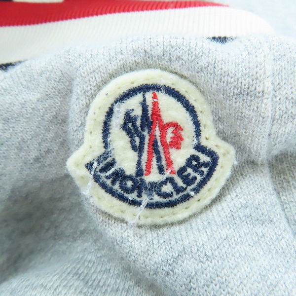 実際に弊社で買取させて頂いた【JPタグ】MONCLER/モンクレール PANTALONE サイドライン スウェットパンツ F10918H70400 XLの画像 8枚目